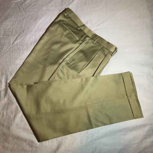 SOLD Ralph Lauren Cashmere & Wool Green Label Pant - Picture 3 of 6